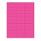 Nevs Laser Sheet Labels 1" x 2-5/8" Flr Pink LL-258-1-PF - alternate 2
